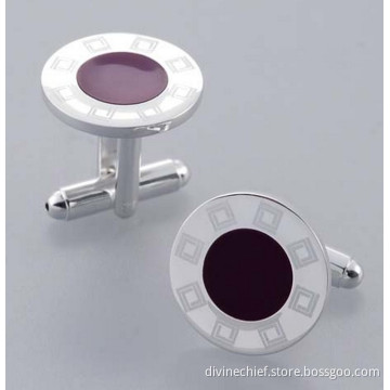 Make Custom Logo 925 Sterling Silver Cufflinks 2016 Men